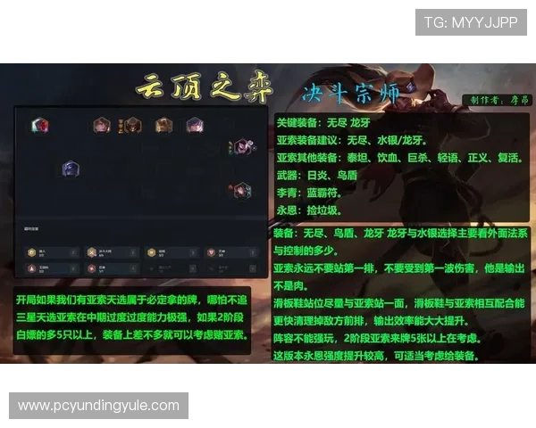 云顶国际角色技能分析帮助玩家优化阵容提升胜率